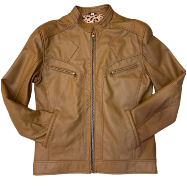 Men’s J9 Distressed Leather Jacket