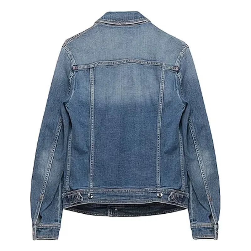 Fashionable Blue Denim Jean Jacket - Image 2