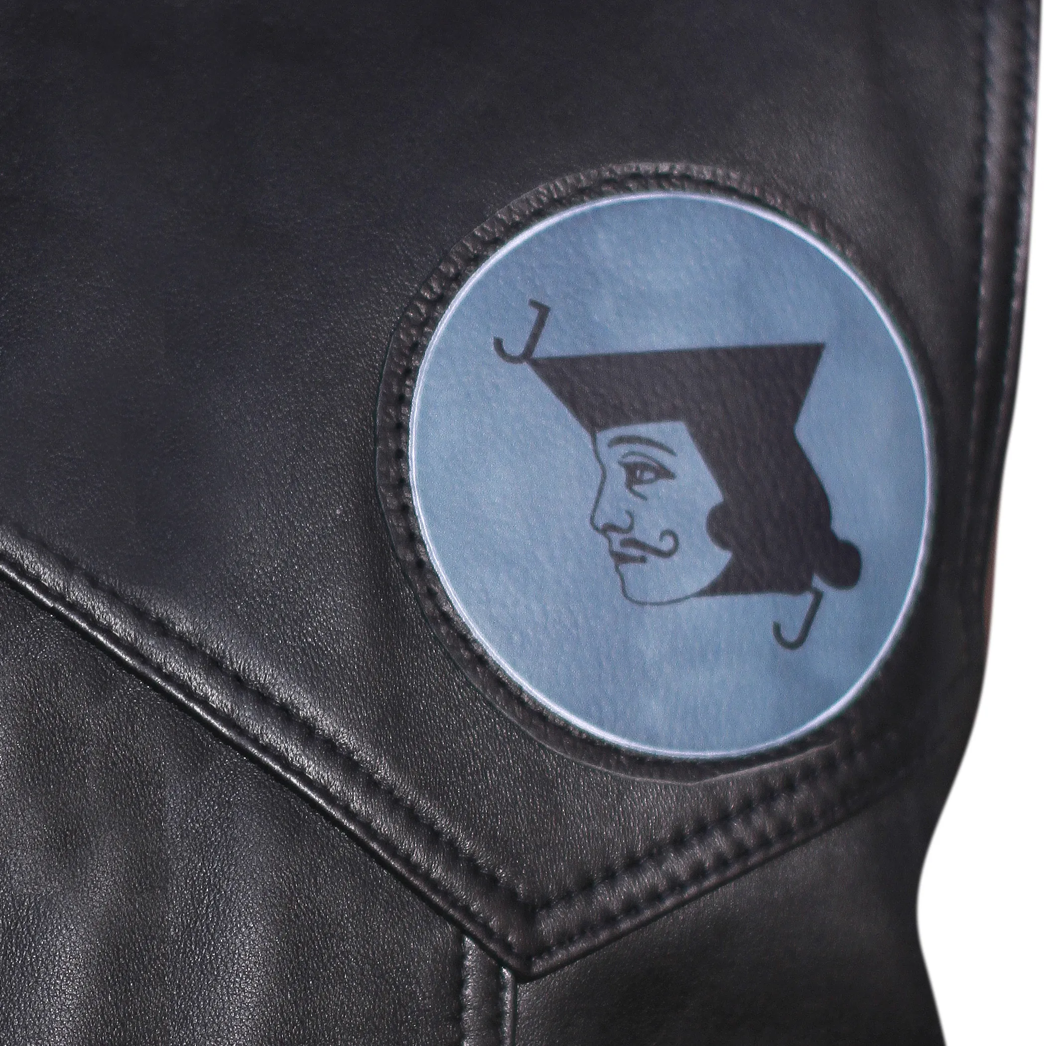 Heels 2021 Jack Spade Black Leather Vest - Image 5