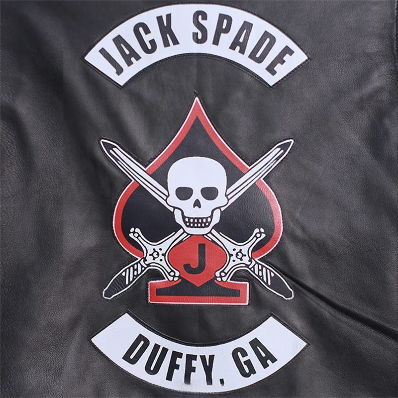 Heels 2021 Jack Spade Black Leather Vest - Image 6