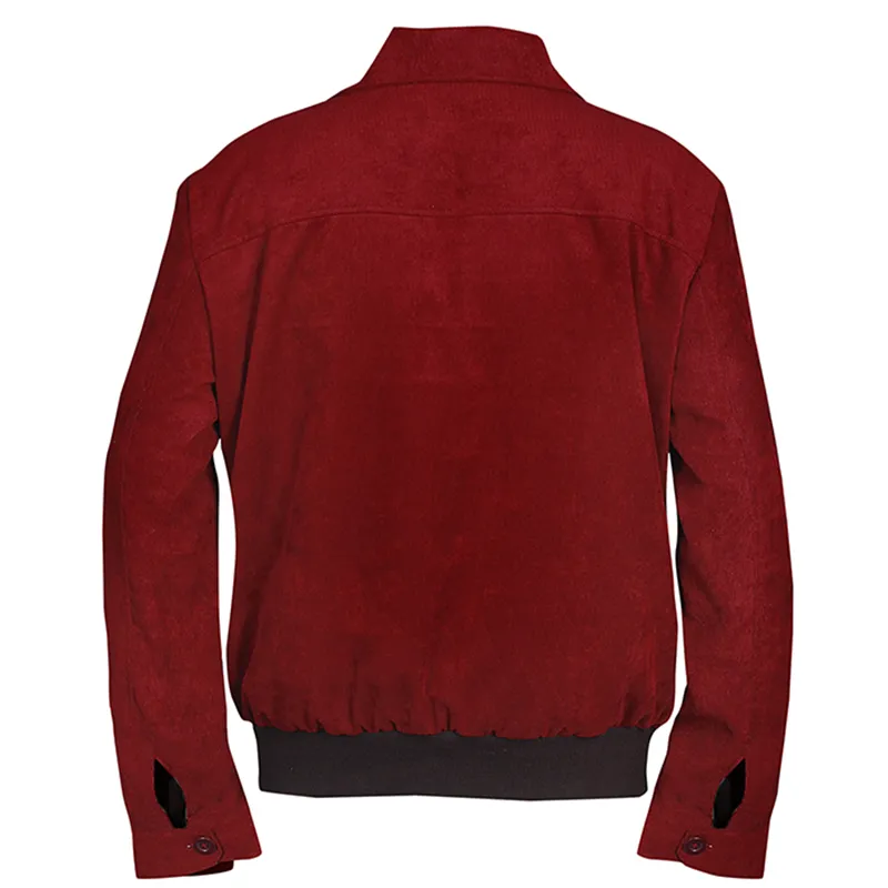 The Shining Jack Torrance Corduroy Red Jacket - Image 2