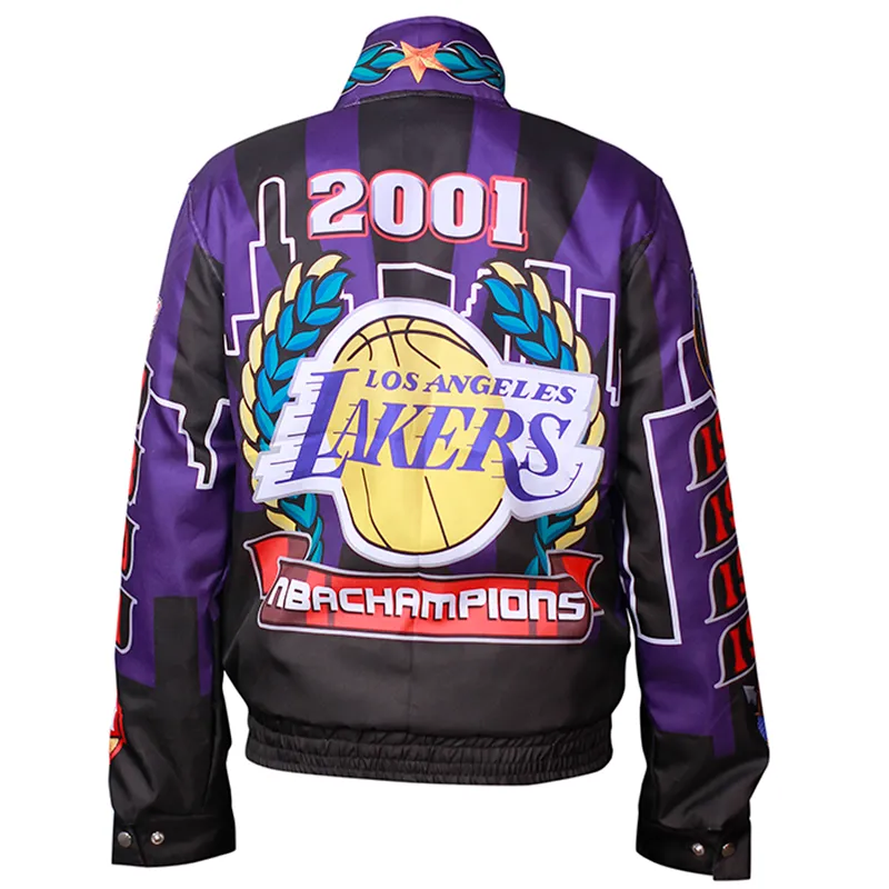 NBA Los Angeles Lakers 2001 Championship Jacket - Image 4