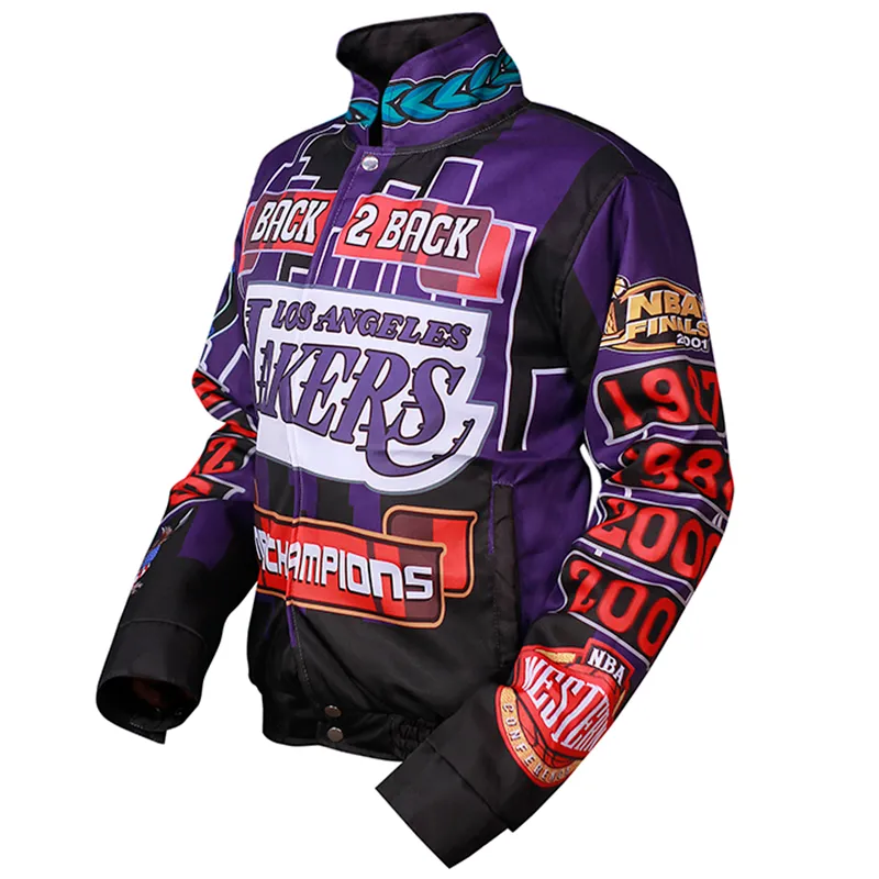 NBA Los Angeles Lakers 2001 Championship Jacket - Image 2