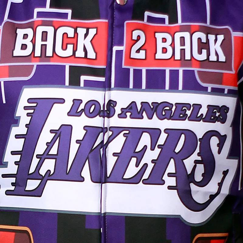 NBA Los Angeles Lakers 2001 Championship Jacket - Image 5