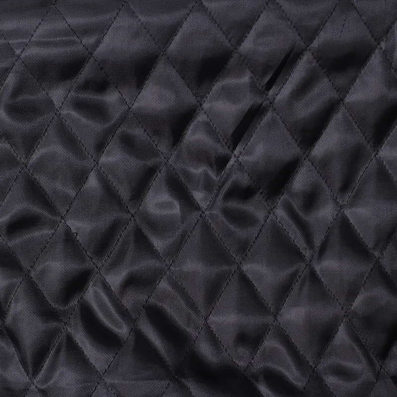 Men's Black Brando Diamond Design Motorcycle Leather Jacket - Image 6