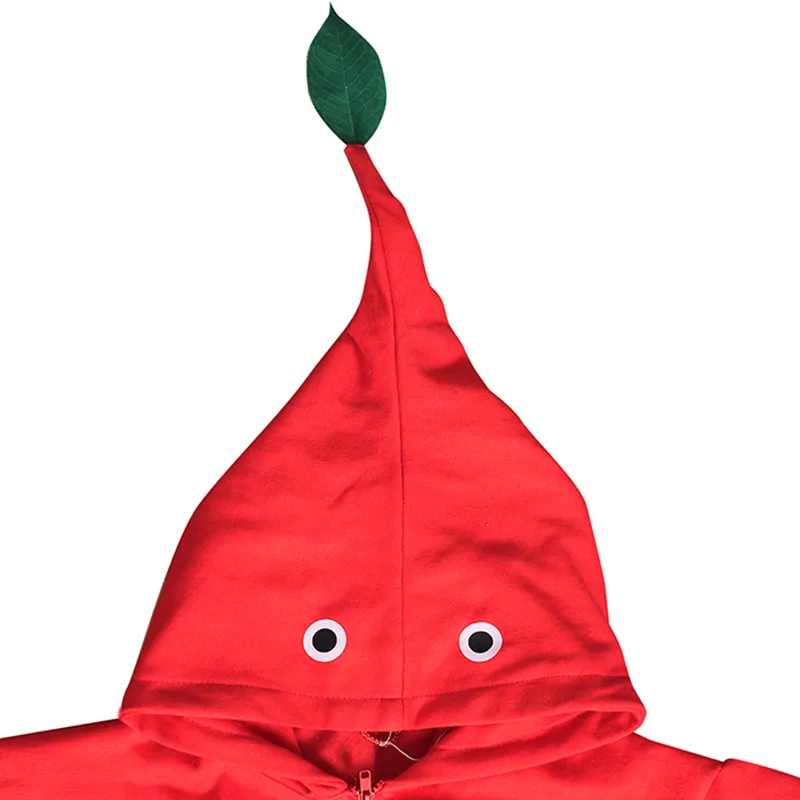 Pikmin Nintendo Red Hoodie - Image 3