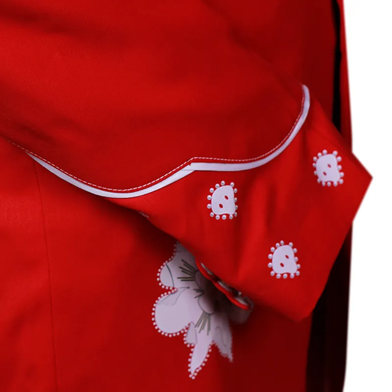 Nope 2022 Steven Yeun Cowboy Red Blazer Suit - Image 4