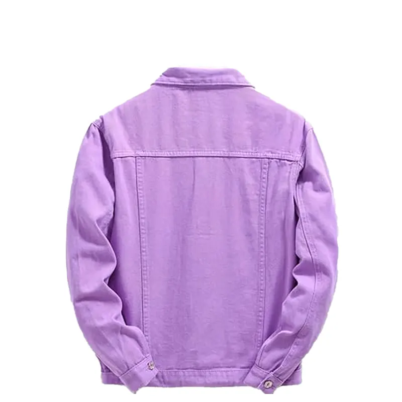 Fancy Color Denim Jean Jacket - Image 2