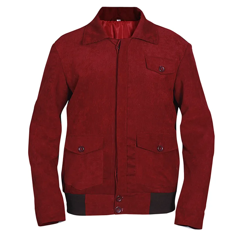 The Shining Jack Torrance Corduroy Red Jacket