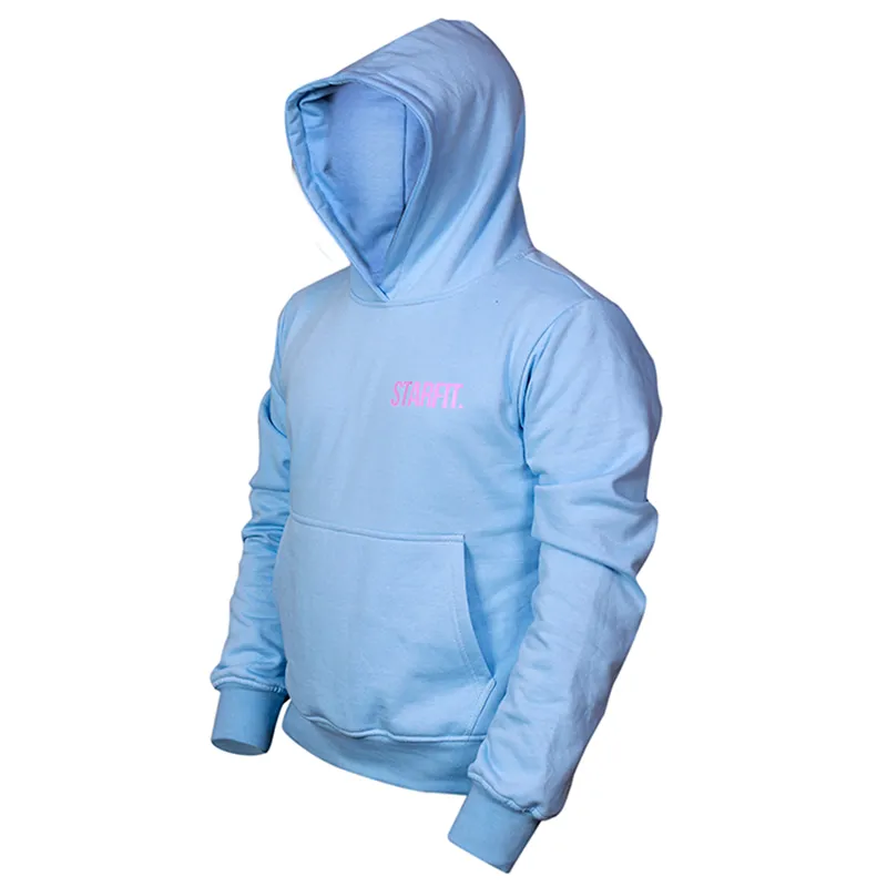 Starfit Cherry Bomb Blue Pullover Hoodie - Image 2