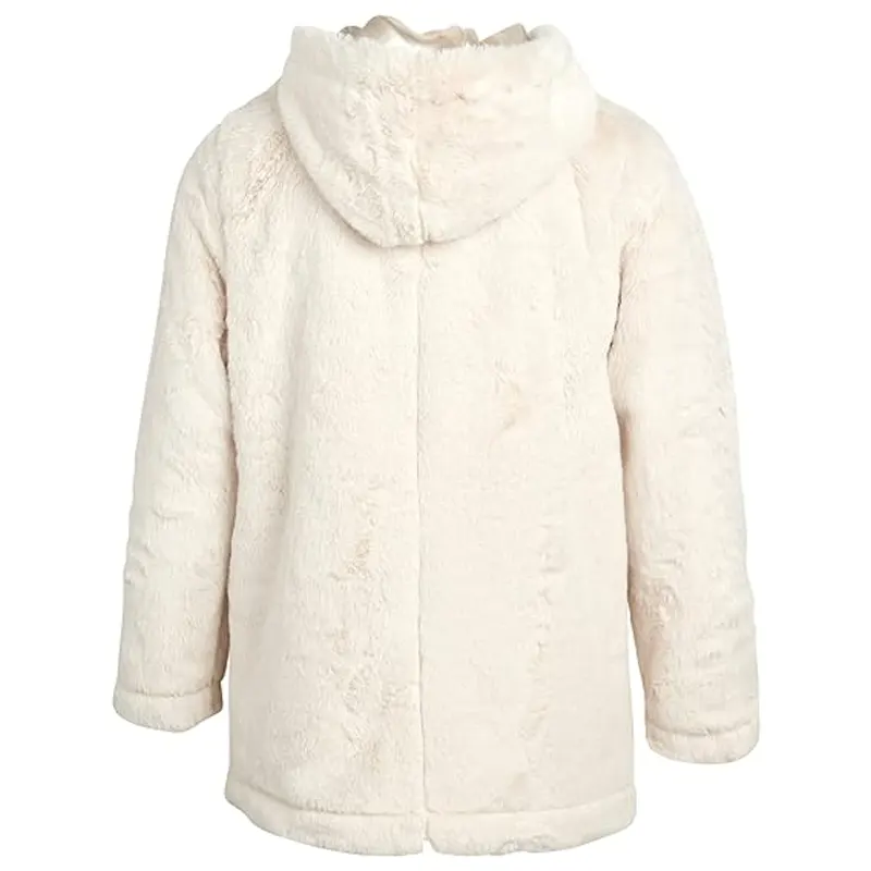 Fashion Natural Real Fur Hooded Coat - Image 2